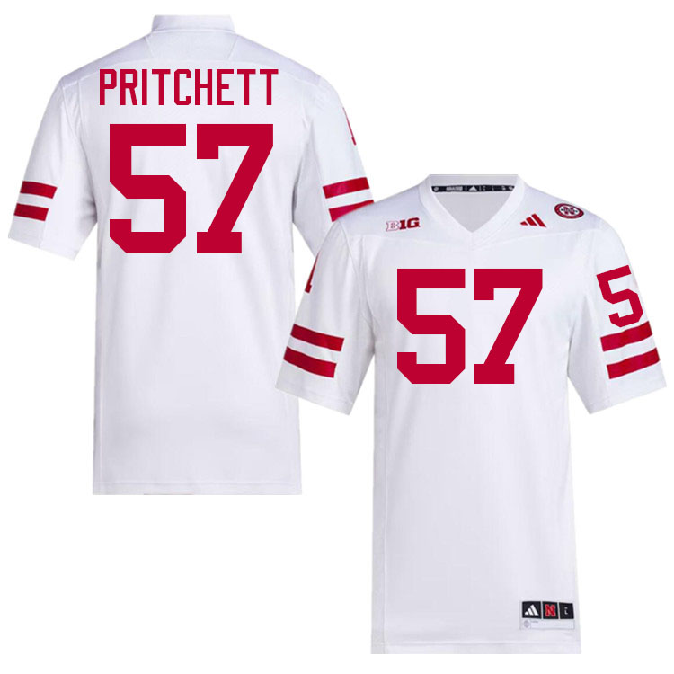 Elijah Pritchett Nebraska Jersey,Nebraska Cornhuskers Football Uniforms,Jersey-White